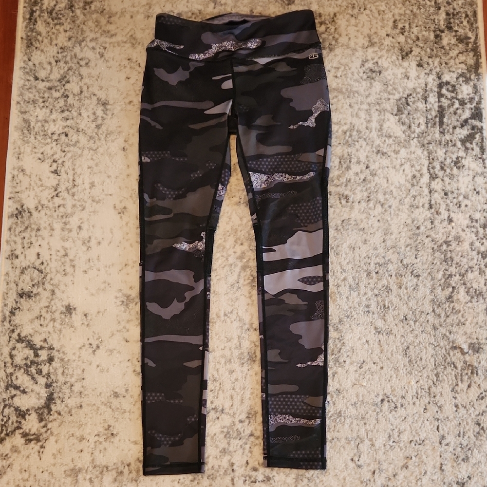 Tapout Camo Print Workout Leggings